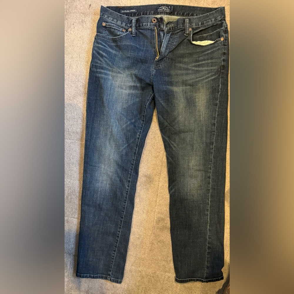 Lucky Band Men's Straight Leg Jeans